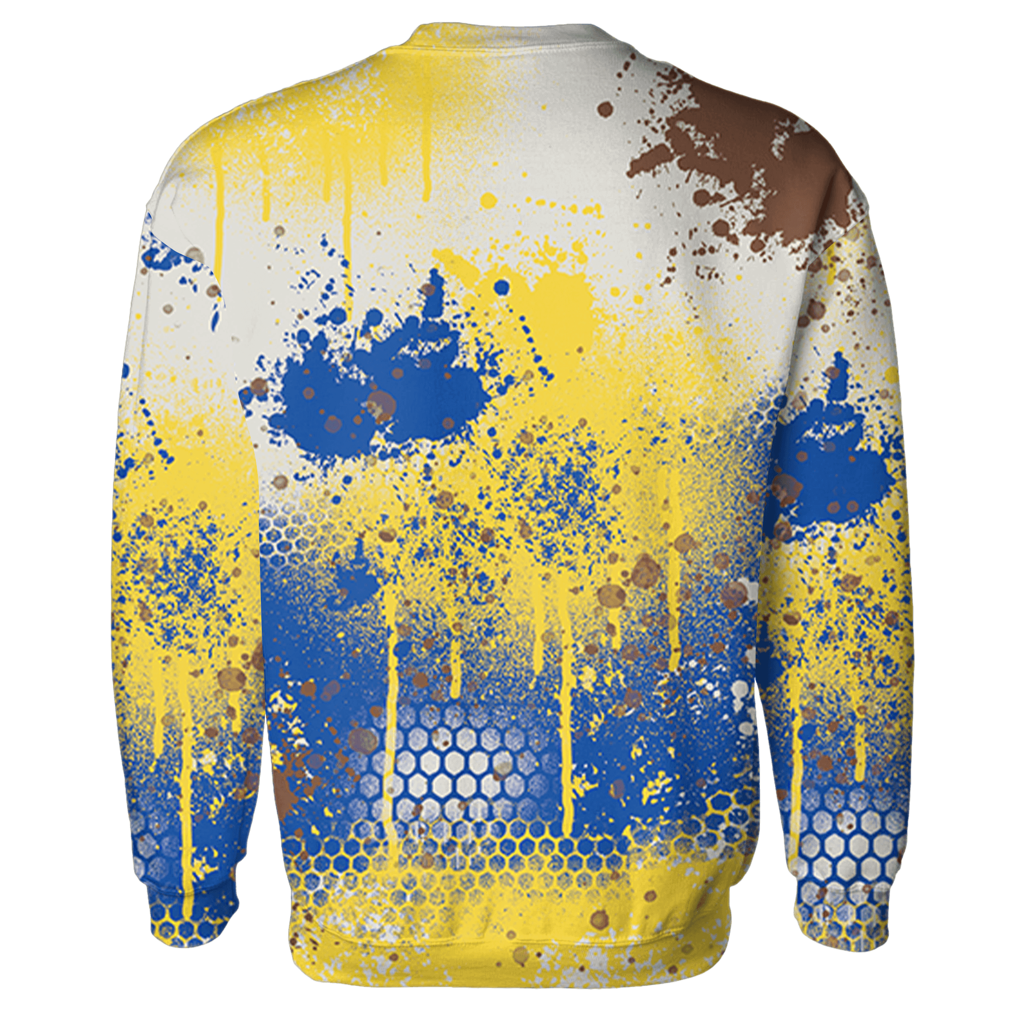 Low OG Canary TVSC 1s Sweatshirt Match 23 Painted Graffiti - NastyJamz