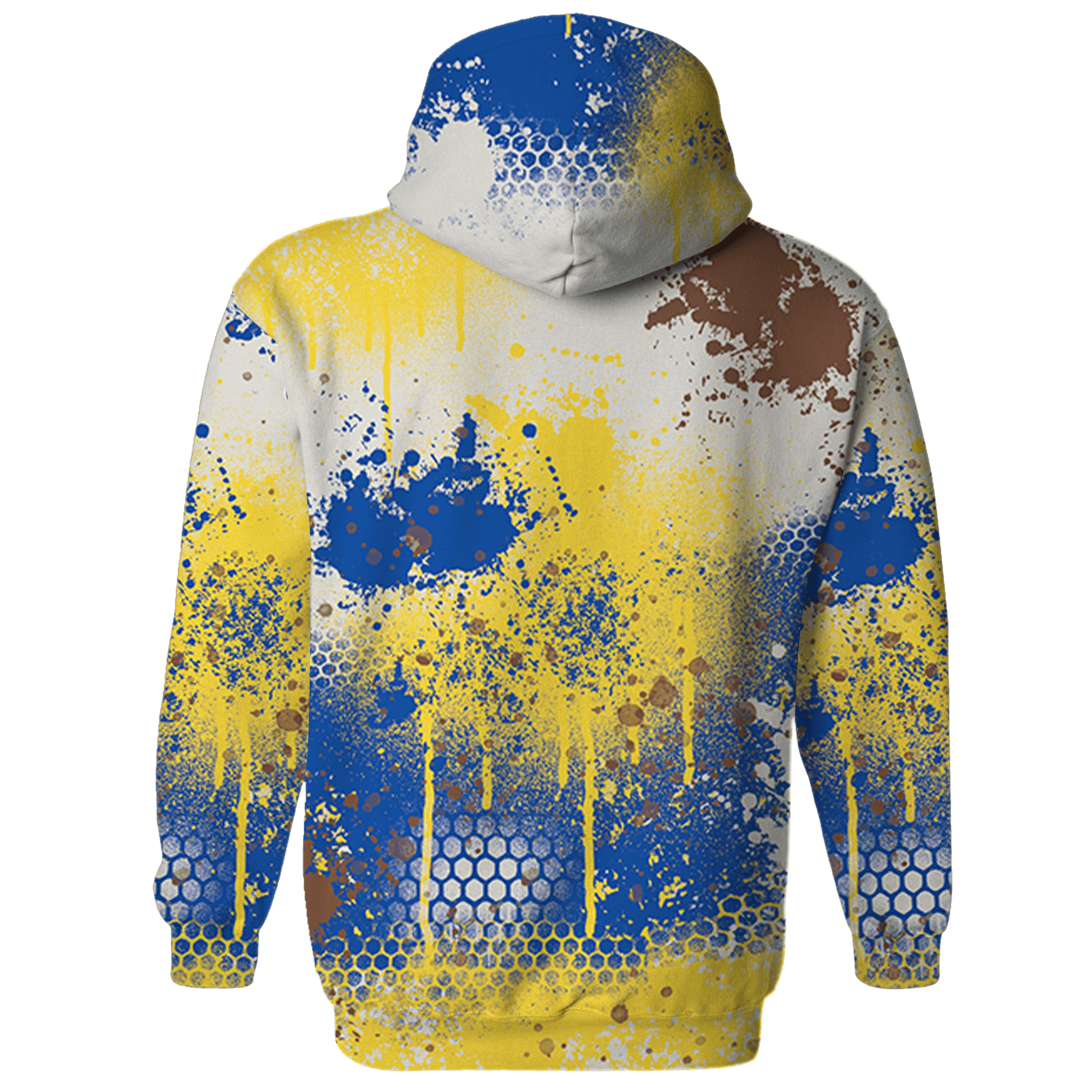 Low OG Canary TVSC 1s Hoodie Match 23 Painted Graffiti - NastyJamz