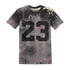 Black-Violet-Ore-3s-T-Shirt-Match-23-Painted-Graffiti