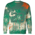 Nina CN Abney 3s Sweatshirt Match 23 Painted Graffiti - NastyJamz