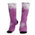 GS Hyper Violet 4s Socks Match 23 Painted Graffiti - NastyJamz