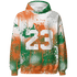MAM Hurricanes 5s Hoodie Match 23 Painted Graffiti - NastyJamz