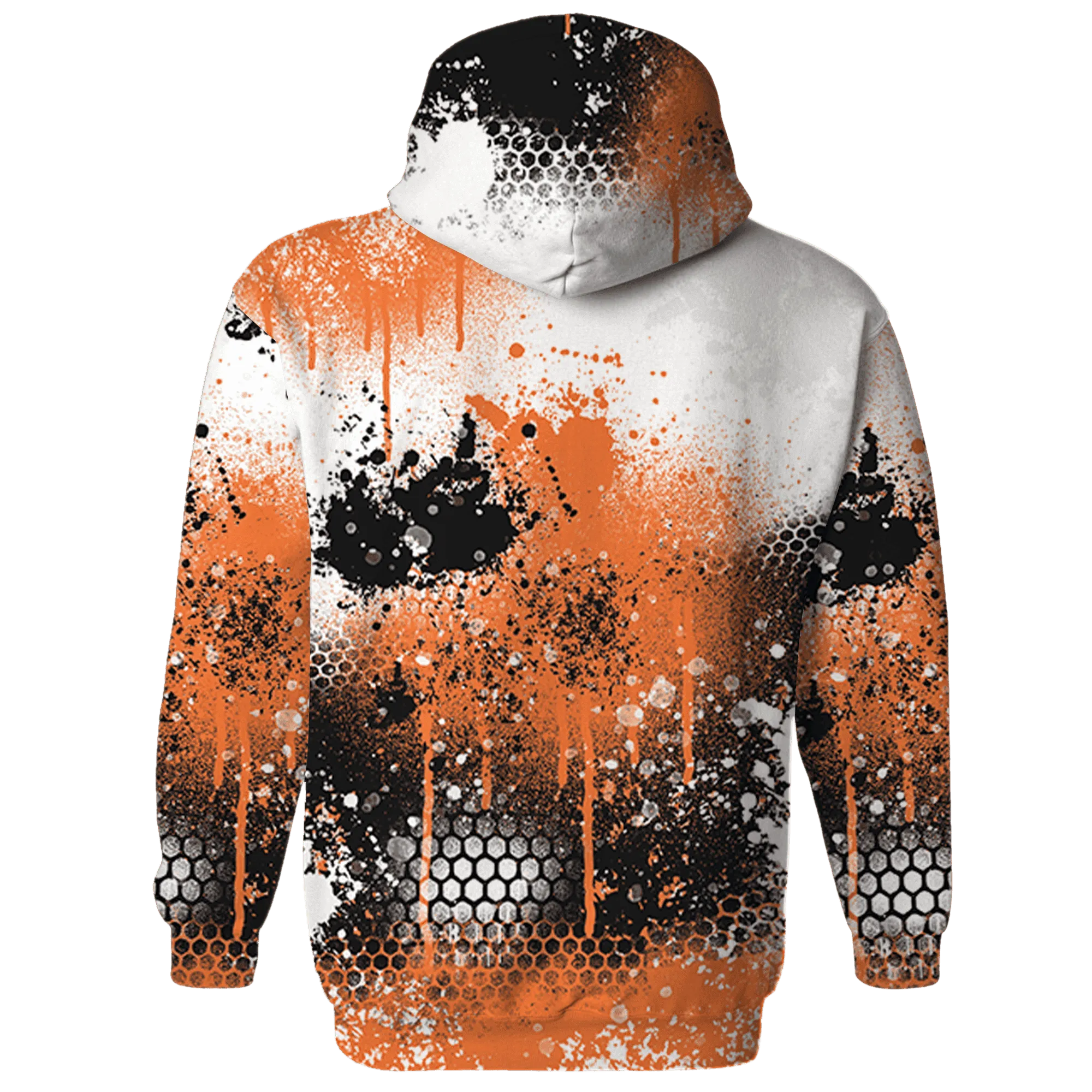 AM-TW-White-Orange-Hoodie-Match-23-Painted-Graffiti