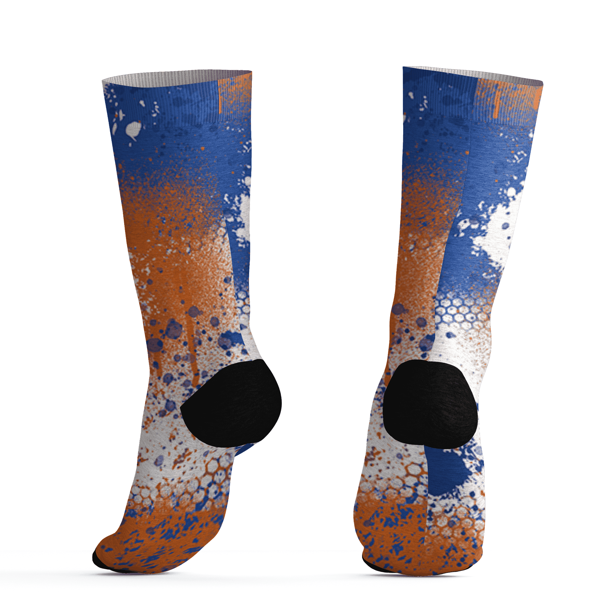 Dunk Low Knicks Socks Match 23 Painted Graffiti - NastyJamz