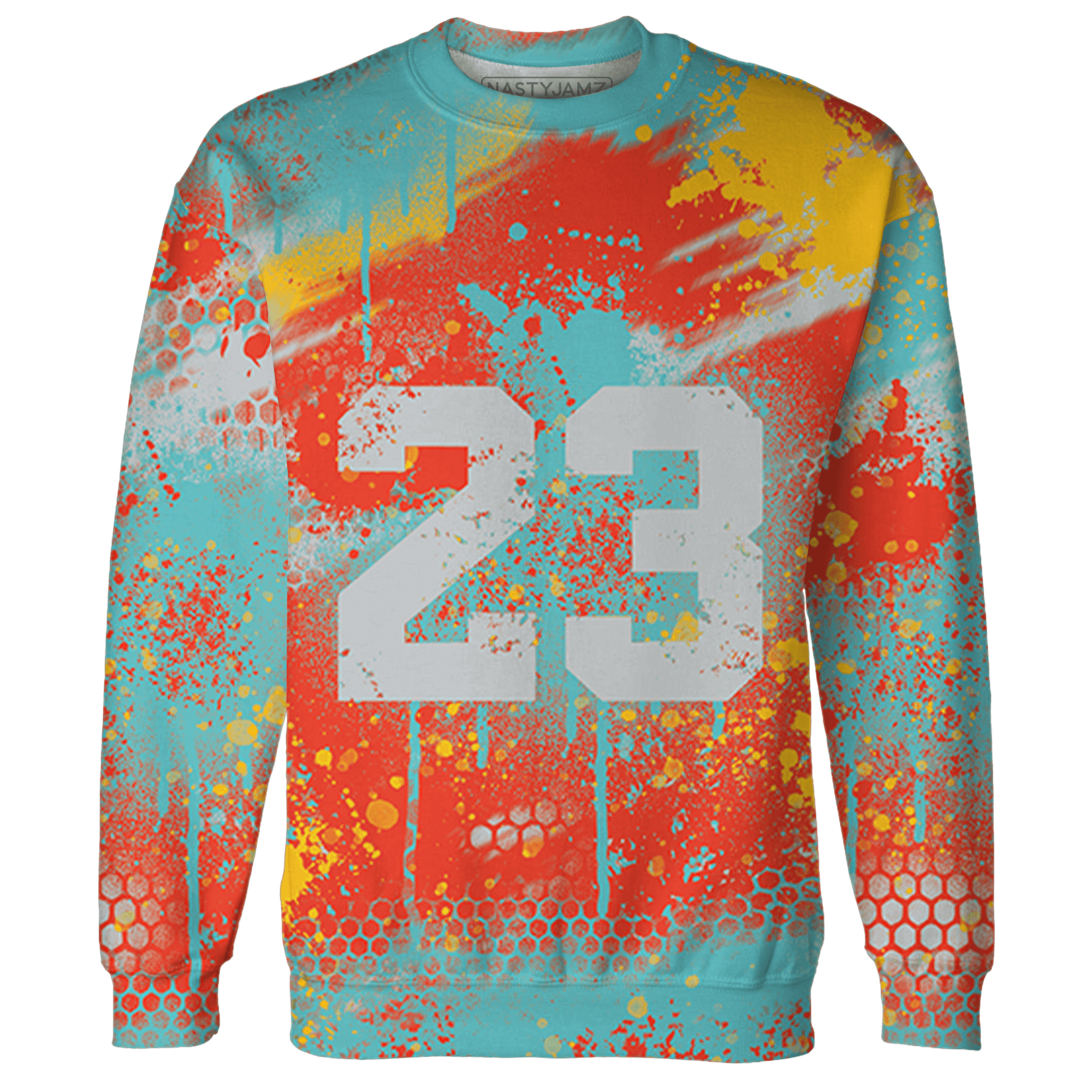 KB 8 Protro Venice Beach Hoodie Match 23 Painted Graffiti - NastyJamz