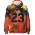VaporMax-Crimson-Total-Orange-Plus-Hoodie-Match-23-Painted-Graffiti