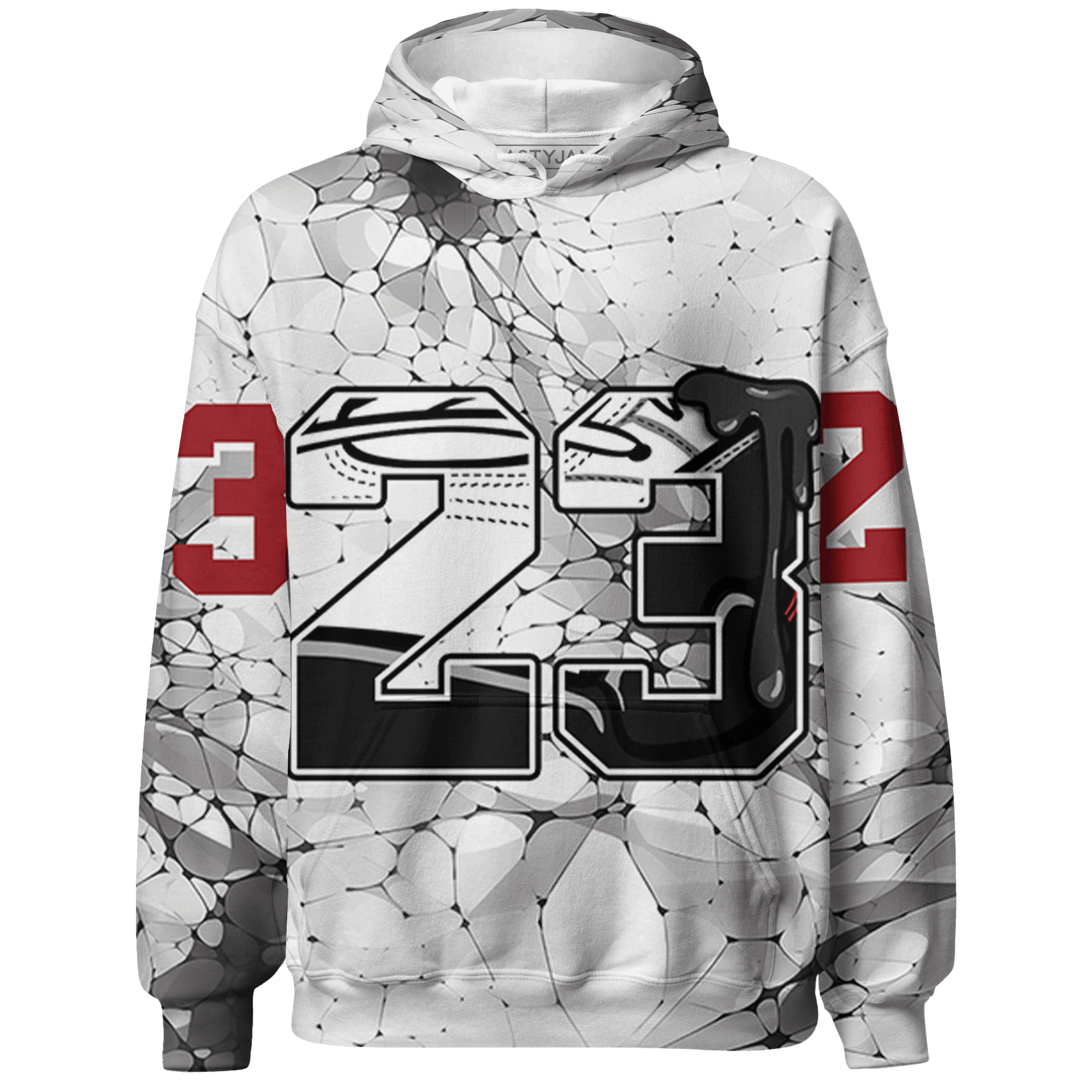 Retro Red Taxi 12s Hoodie Match 23 Sneaker 3D All-Over Print - NastyJamz