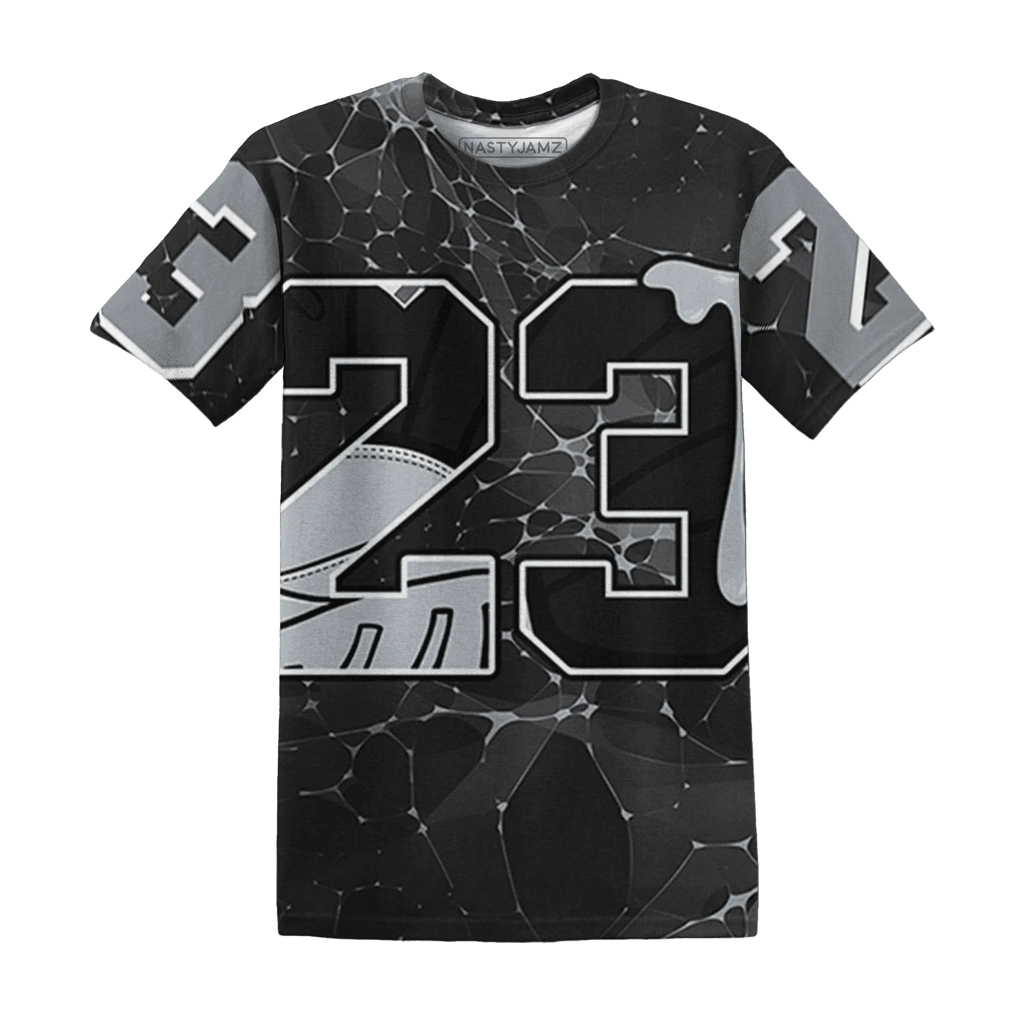 Wolf-Grey-12s-T-Shirt-Match-23-Sneaker-3D