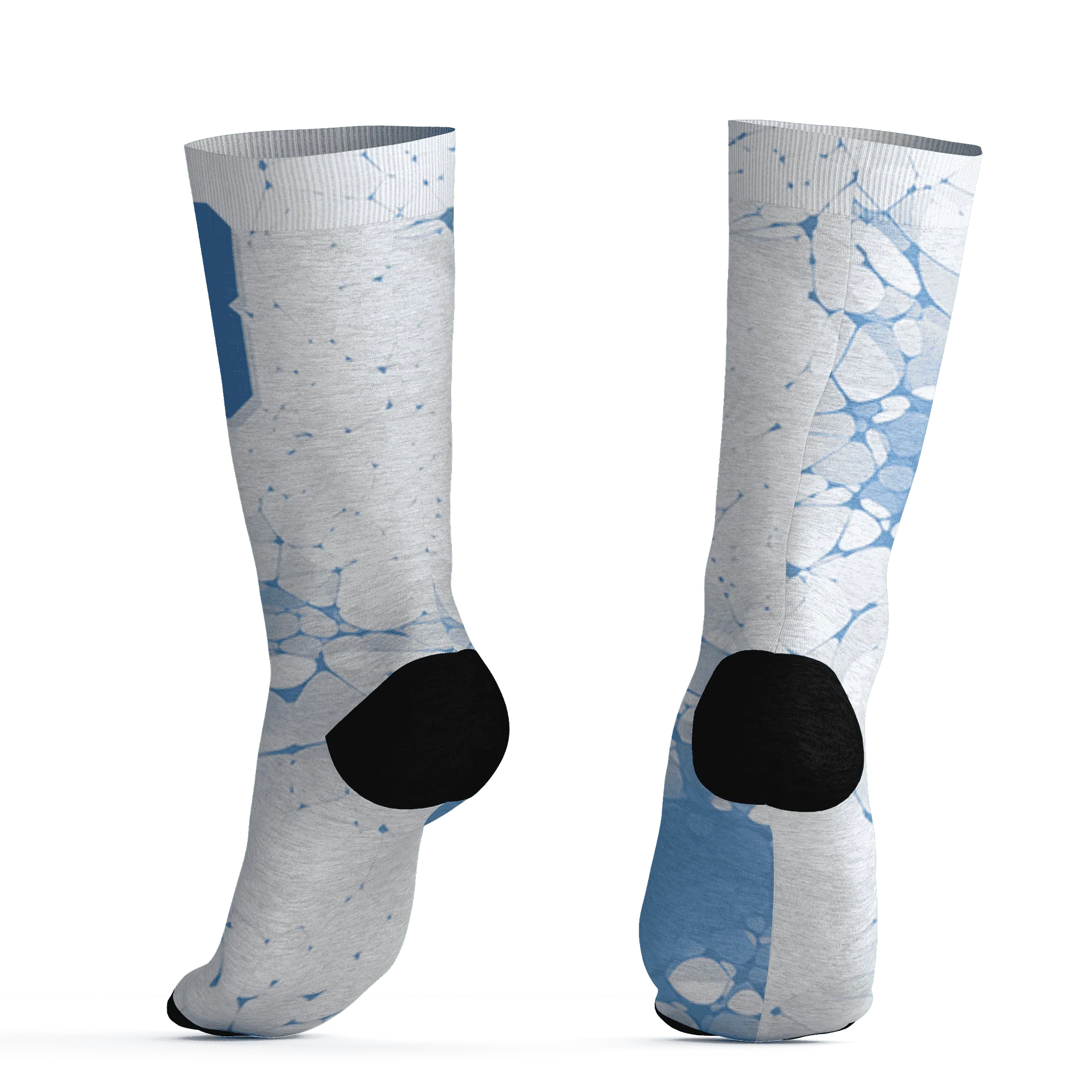 Carolina-Blue-Univercitii-17s-Socks-Match-23-Sneaker-3D