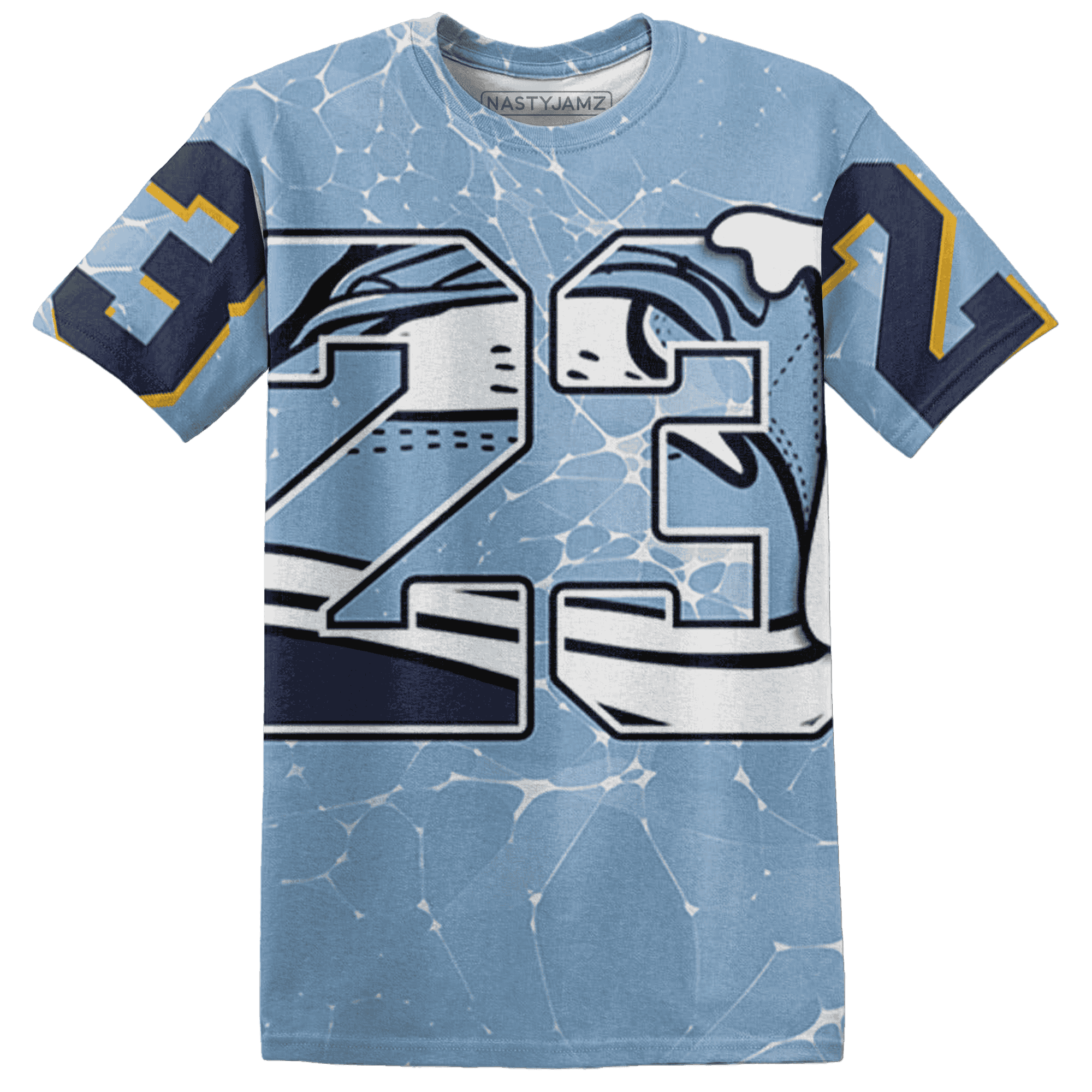 First In Flight 1s T Shirt Match 23 Sneaker 3D All-Over Print - NastyJamz