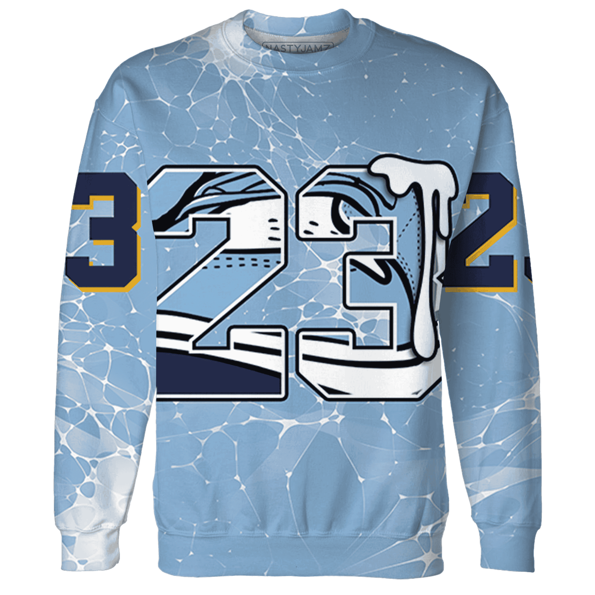 First In Flight 1s Sweatshirt Match 23 Sneaker 3D All-Over Print - NastyJamz