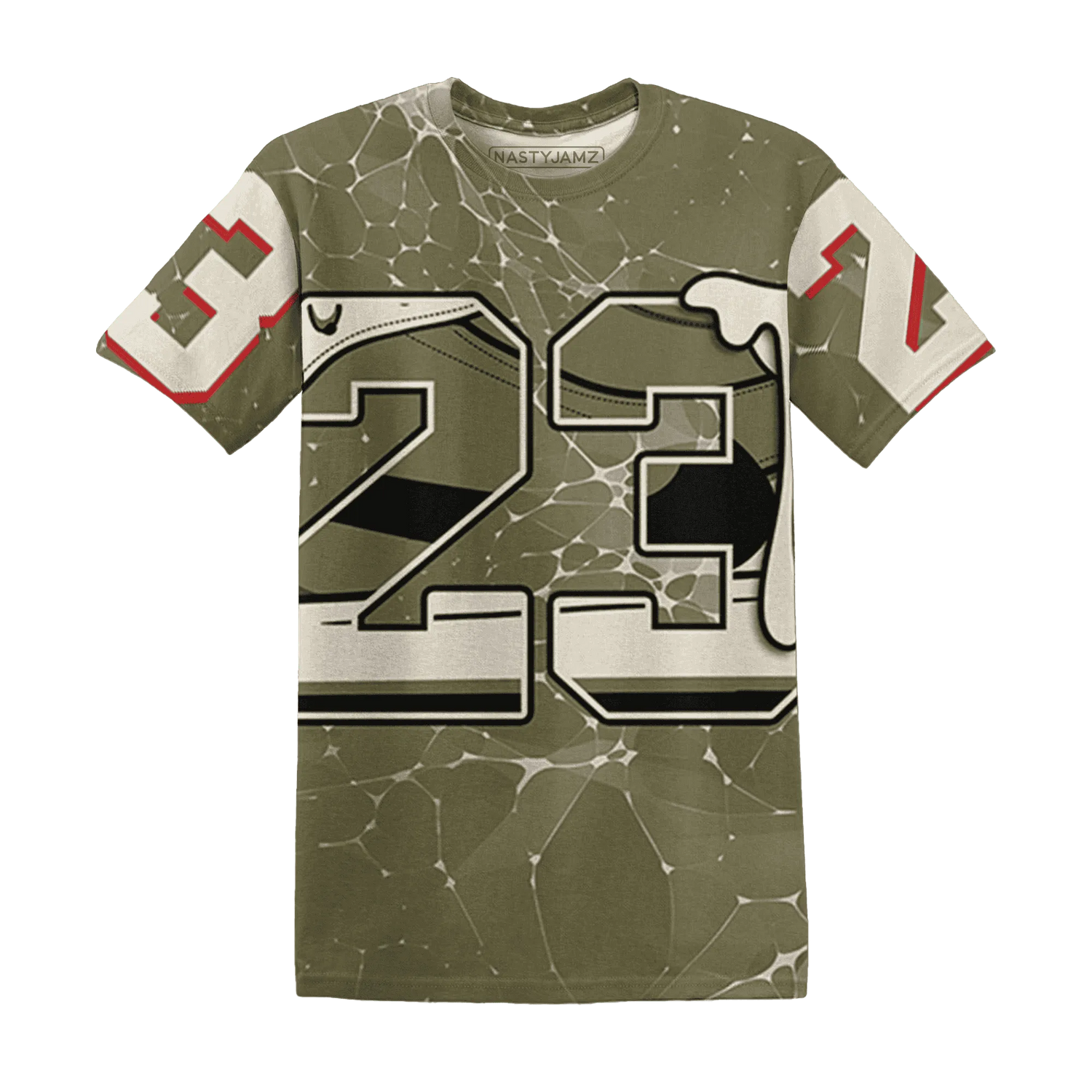 Medium-Olive-1s-T-Shirt-Match-23-Sneaker-3D