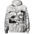 Quaiii 54 3s Hoodie Match 23 Sneaker 3D All-Over Print - NastyJamz