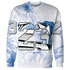 Industrial Blue 4s Sweatshirt Match 23 Sneaker 3D All-Over Print - NastyJamz