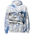 Industrial Blue 4s Hoodie Match 23 Sneaker 3D All-Over Print - NastyJamz