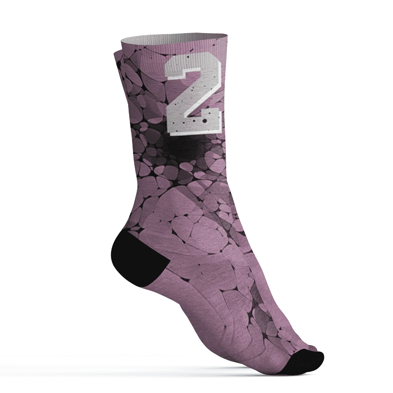 Orchid-Neutral-Grey-Black-White-4s-NastyJamz-Socks-Match-23-Sneaker-3D