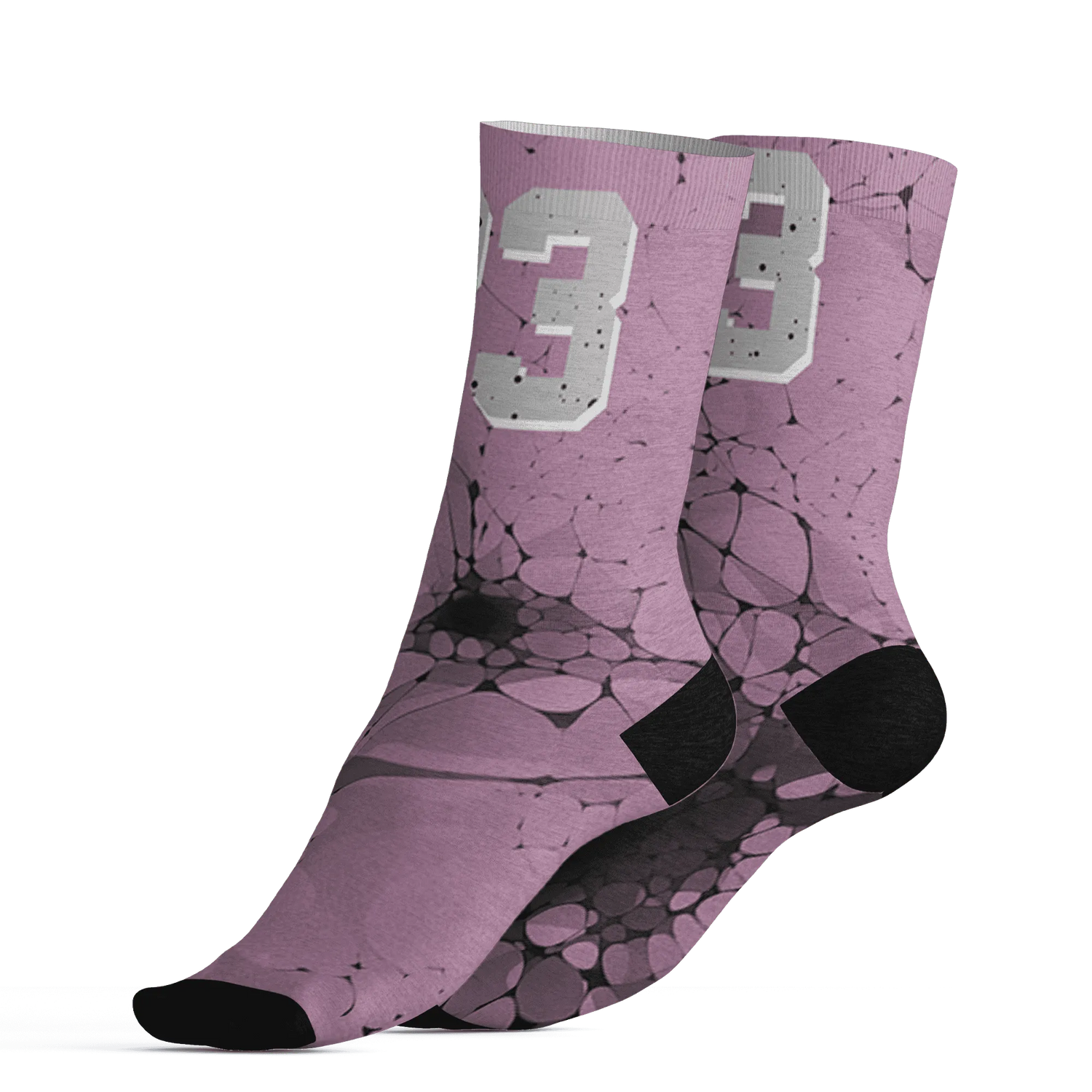 Orchid-Neutral-Grey-Black-White-4s-NastyJamz-Socks-Match-23-Sneaker-3D