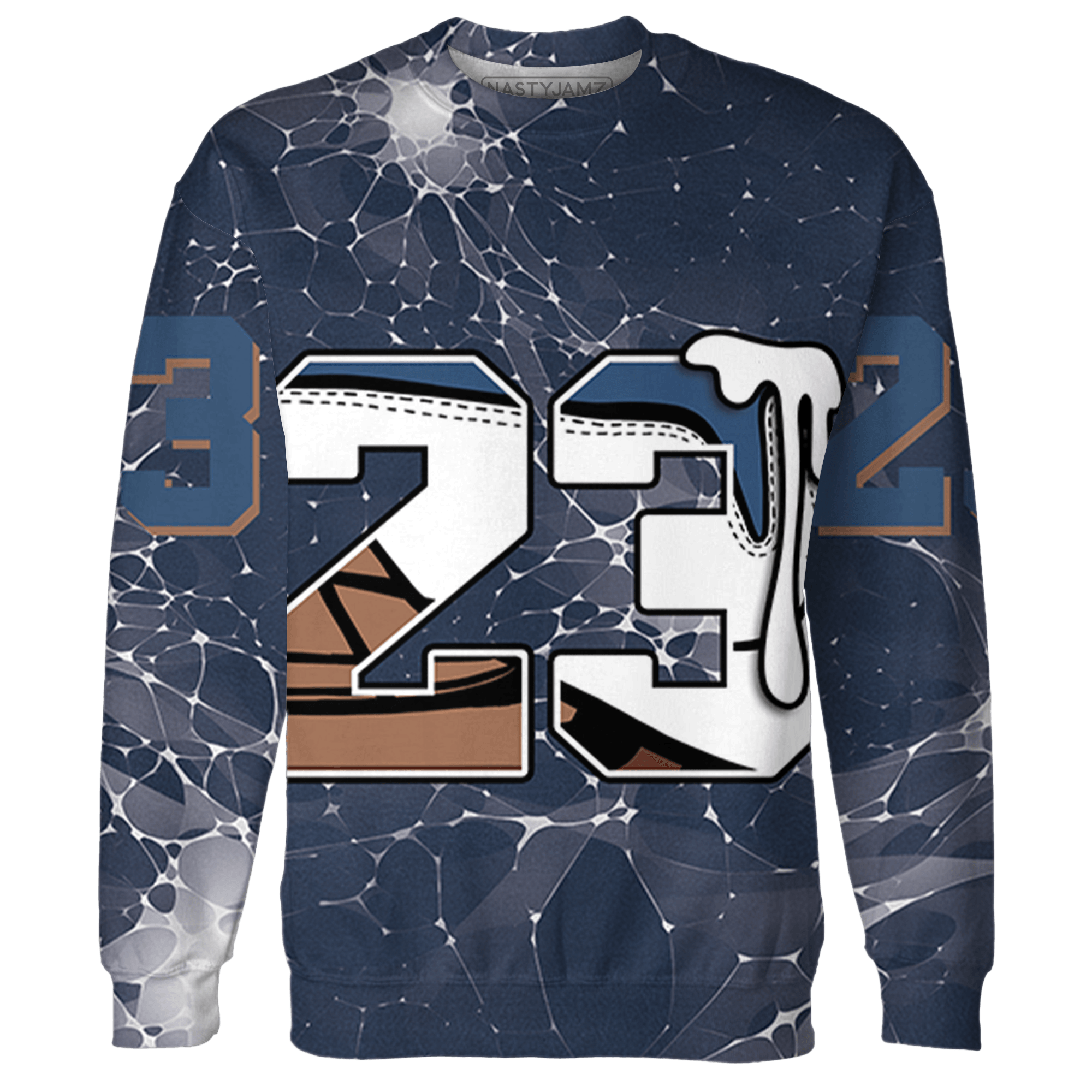 AM 1 86 Jackie RBS Sweatshirt Match 23 Sneaker 3D All-Over Print - NastyJamz