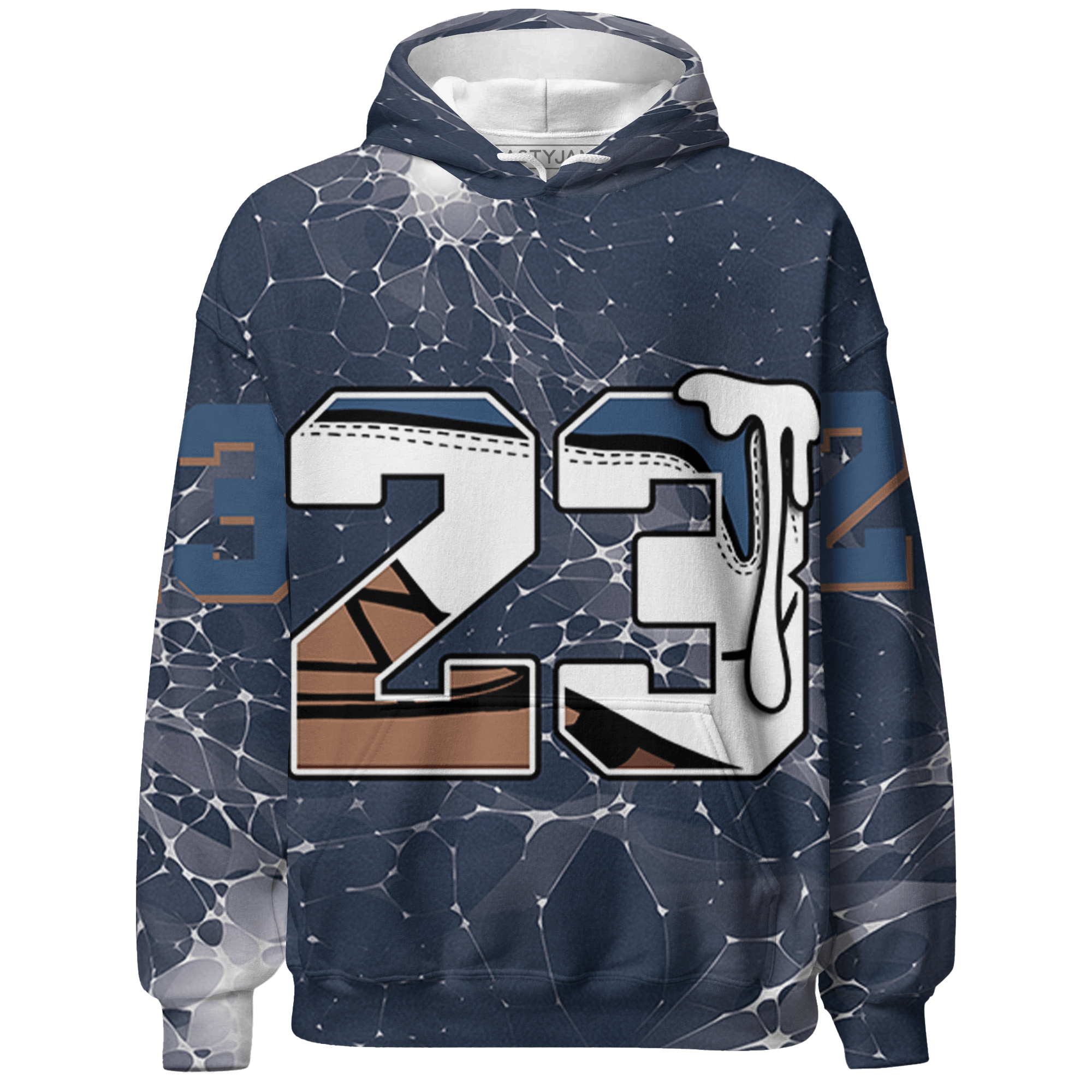 AM 1 86 Jackie RBS Hoodie Match 23 Sneaker 3D All-Over Print - NastyJamz