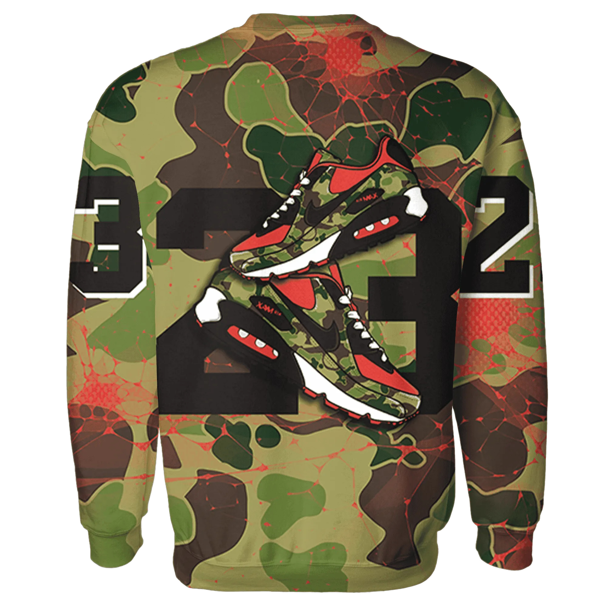 AM-90-Dark-Sage-Solar-Red-NastyJamz-Sweatshirt-Match-23-Sneaker-3D