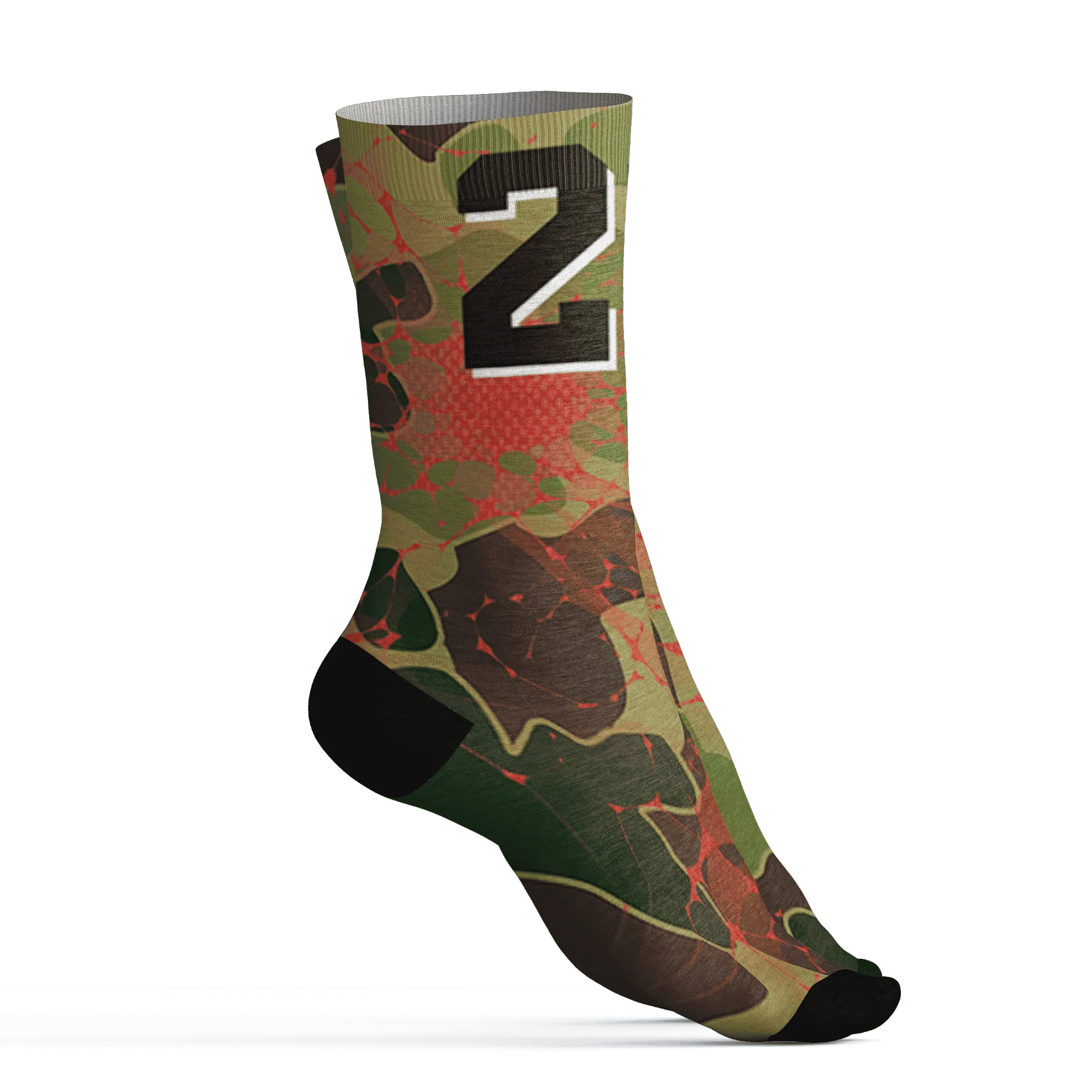 AM-90-Dark-Sage-Solar-Red-NastyJamz-Socks-Match-23-Sneaker-3D