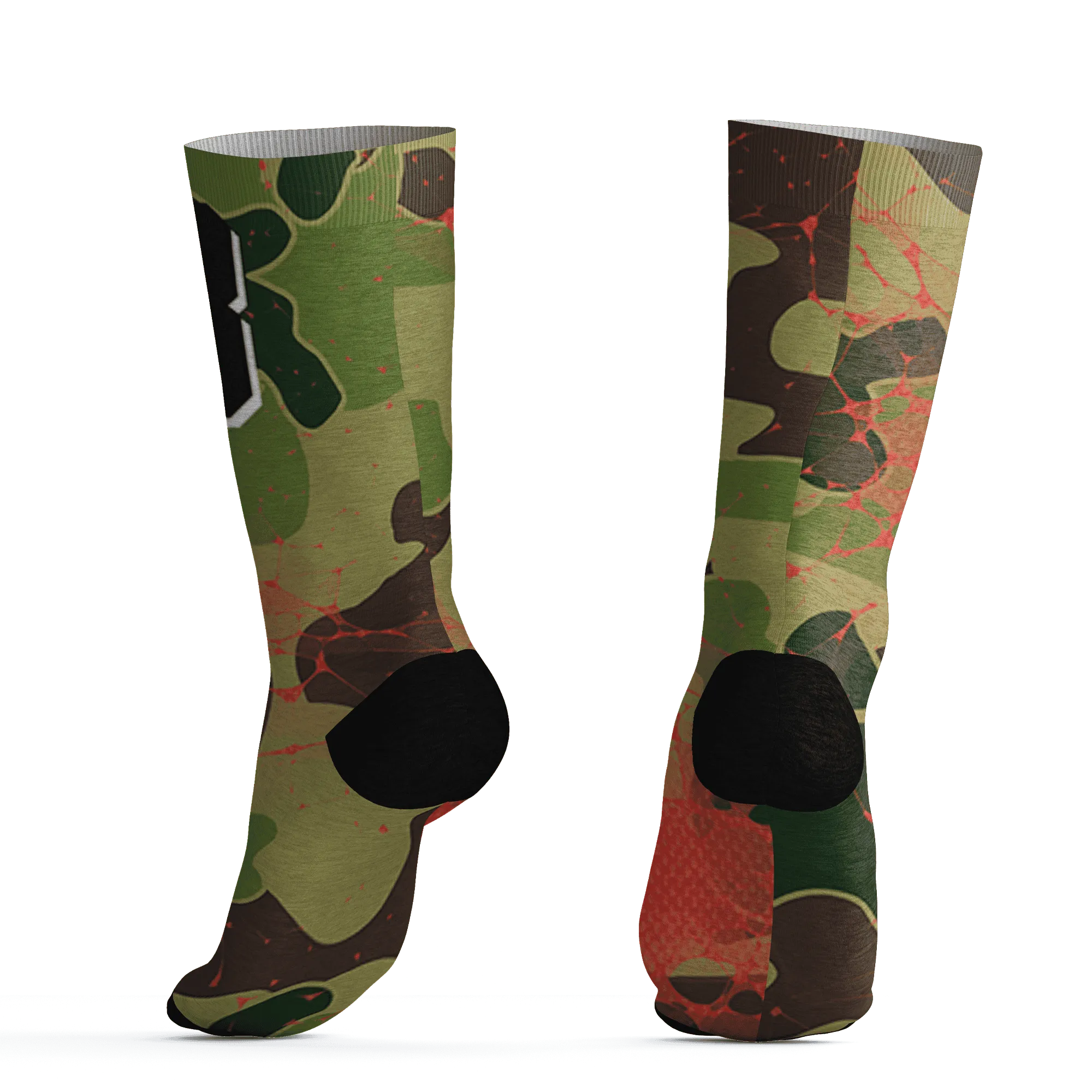 AM-90-Dark-Sage-Solar-Red-NastyJamz-Socks-Match-23-Sneaker-3D