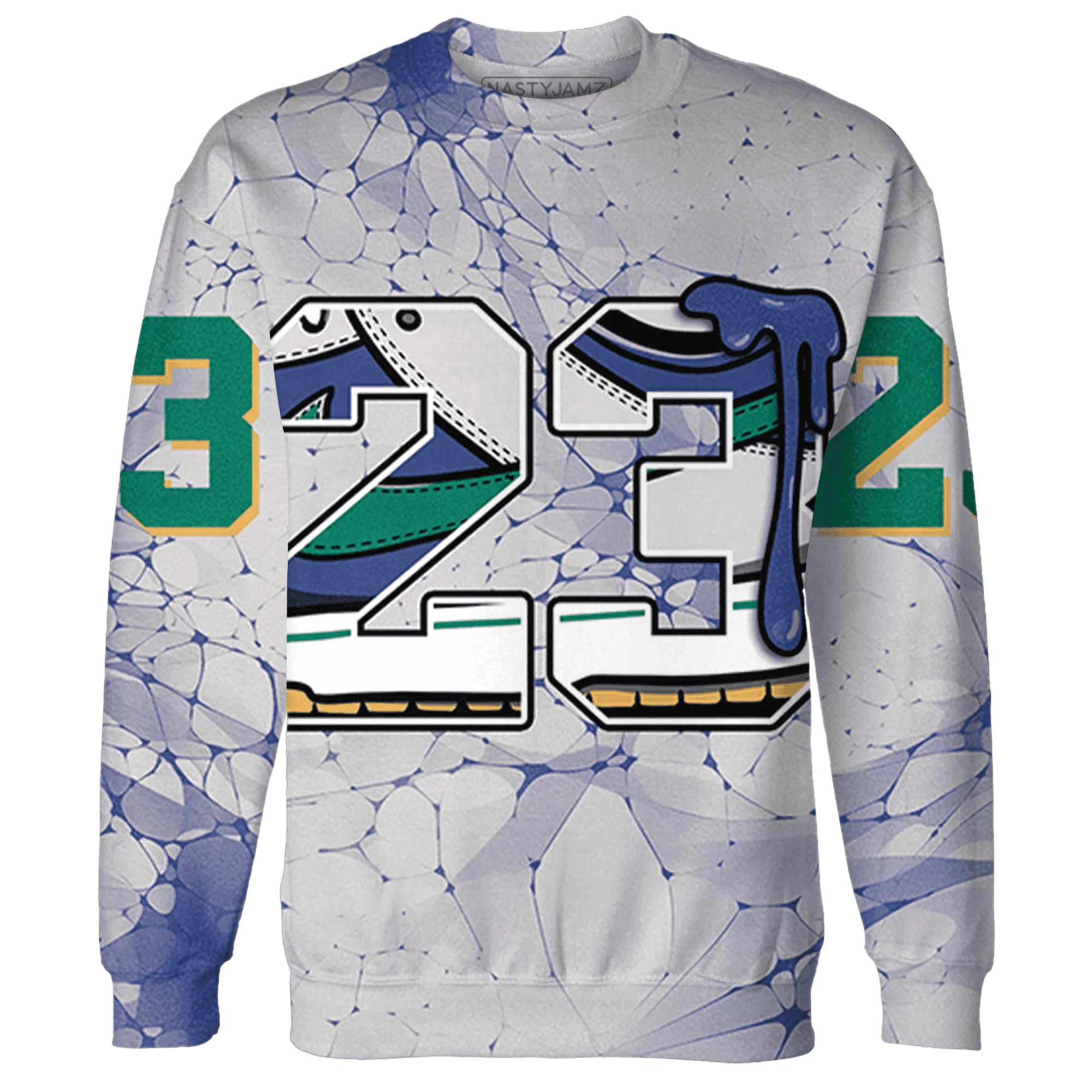 Dunk-Hyper-Royal-Malachite-NastyJamz-Sweatshirt-Match-23-Sneaker-3D