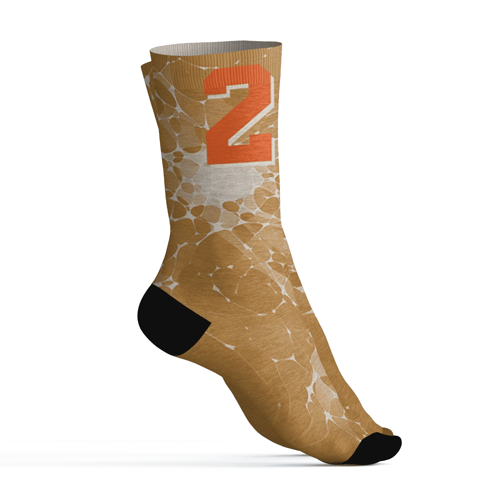 Dunk-Low-Retro-Wheat-Orange-NastyJamz-Socks-Match-23-Sneaker-3D