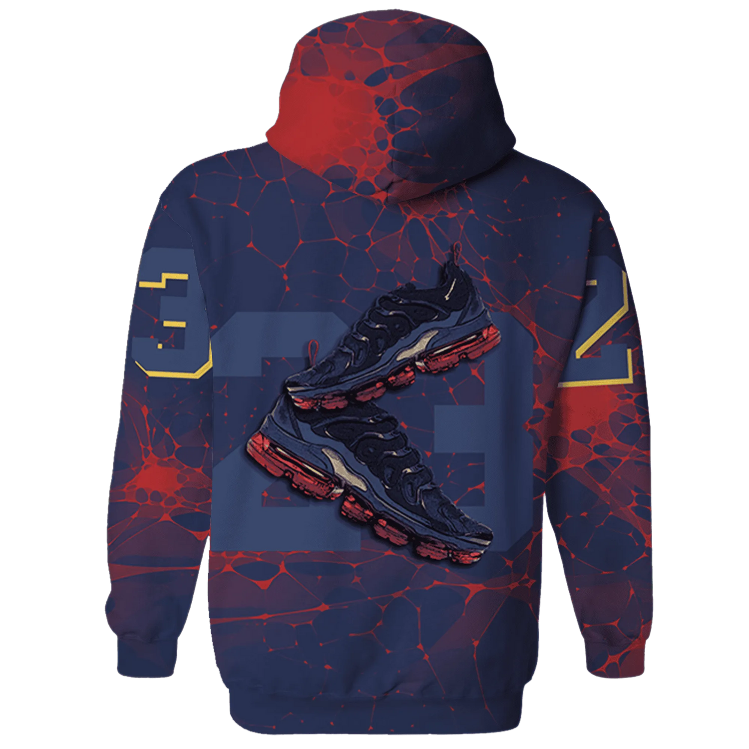 VaporMax-Air-Plus-Midnight-Navy-Gold-Black-Hoodie-Match-23-Sneaker-3D