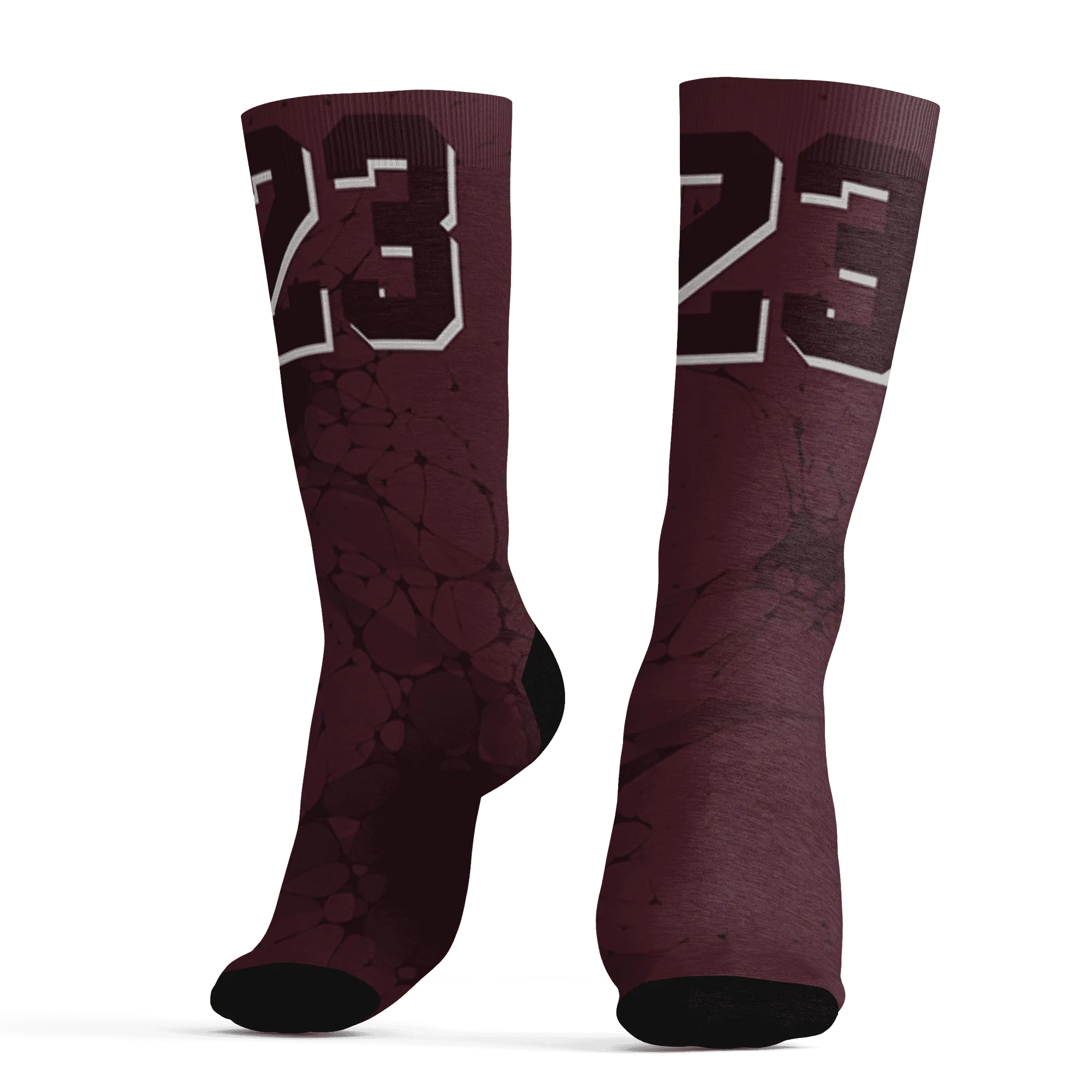 VaporMax-Night-Maron-Burgundy-Socks-Match-23-Sneaker-3D