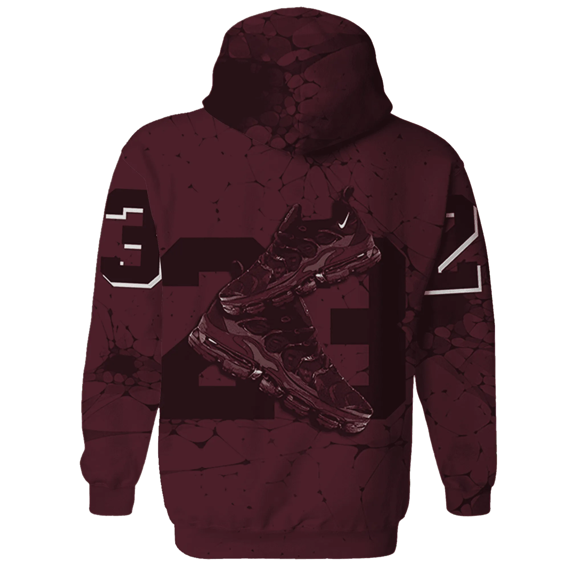VaporMax-Night-Maron-Burgundy-Hoodie-Match-23-Sneaker-3D