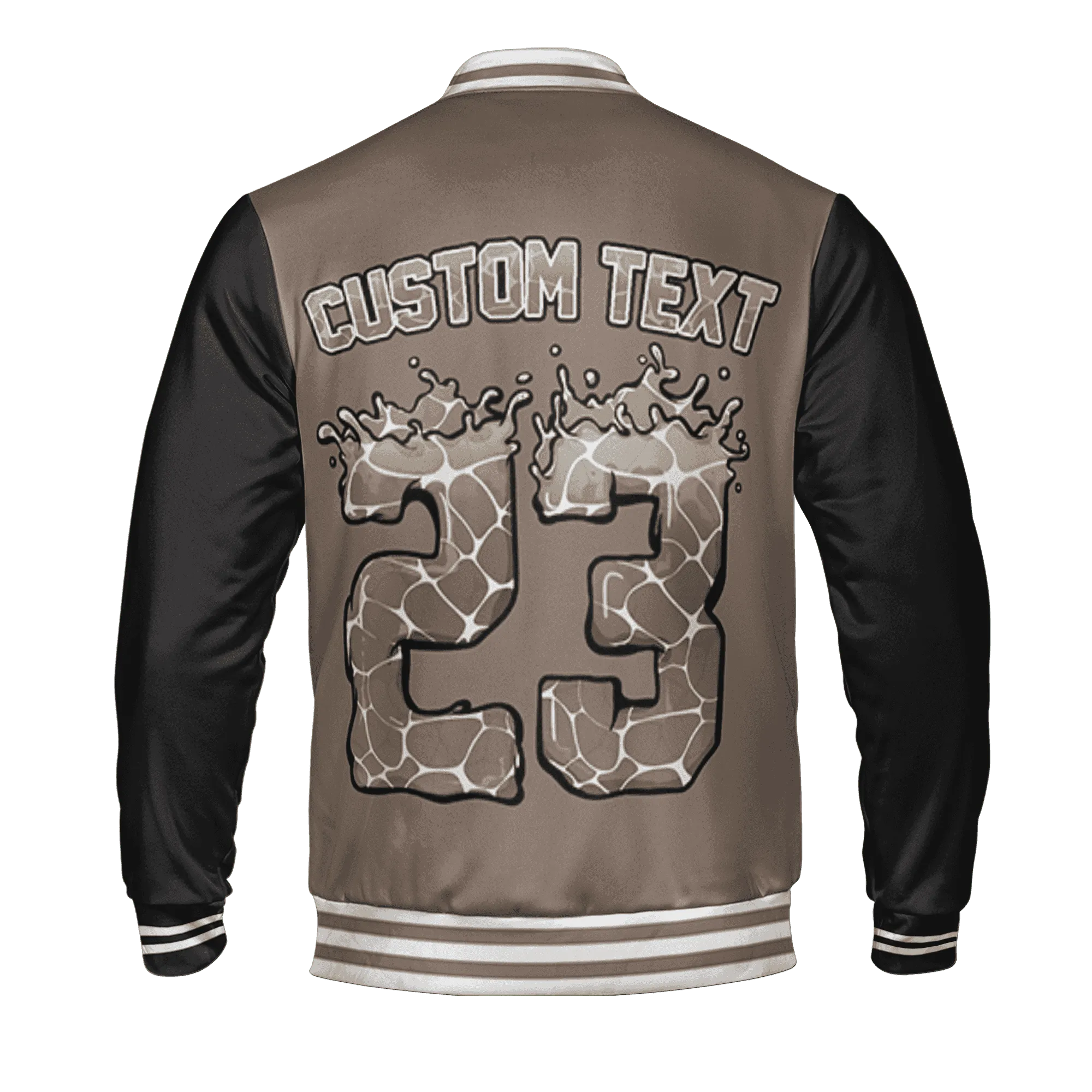 Low-Mocha-1s-Varsity-Match-23-Spatter-Custom