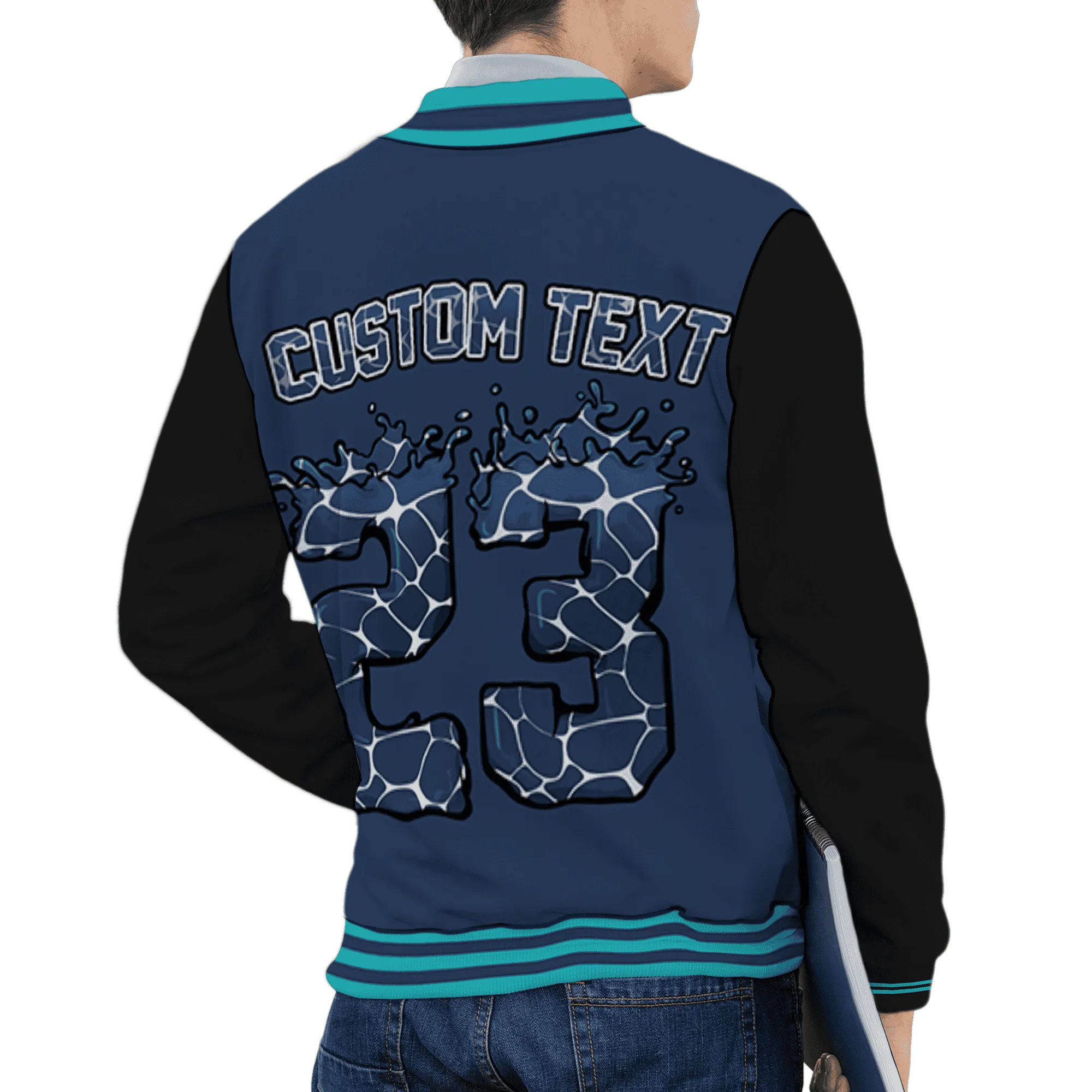 AM-Plus-Drift-Midnight-Navy-Total-Orange-Dusty-Cactus-Varsity-Match-23-Spatter-Custom