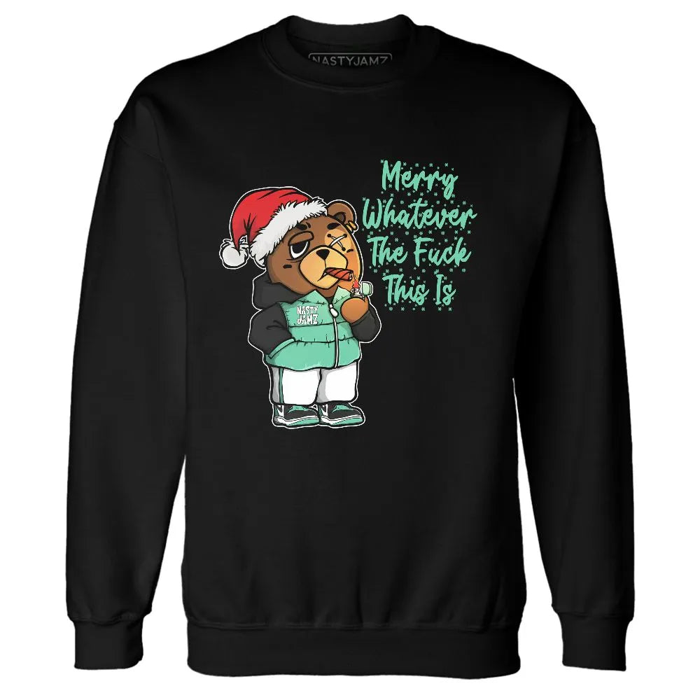 High-OG-Green-Glow-1s-NastyJamz-Sweatshirt-Match-Merry-Whatever