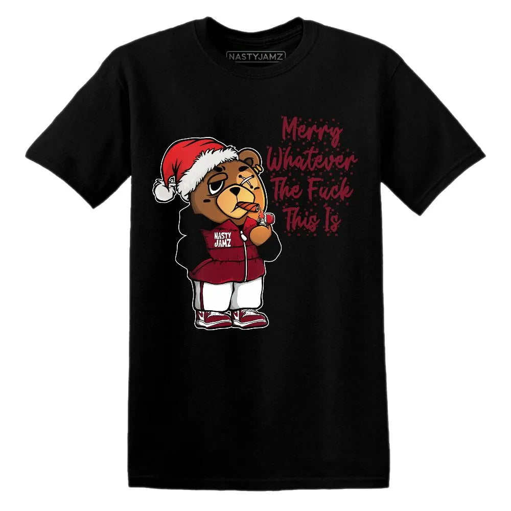 High-White-Team-Red-1s-NastyJamz-T-Shirt-Match-Merry-Whatever