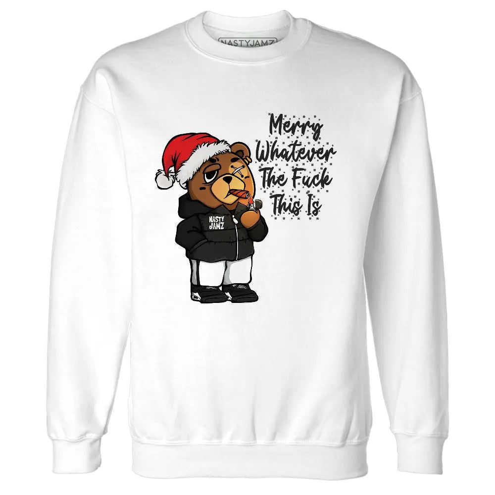 White-Thunder-4s-NastyJamz-Sweatshirt-Match-Merry-Whatever