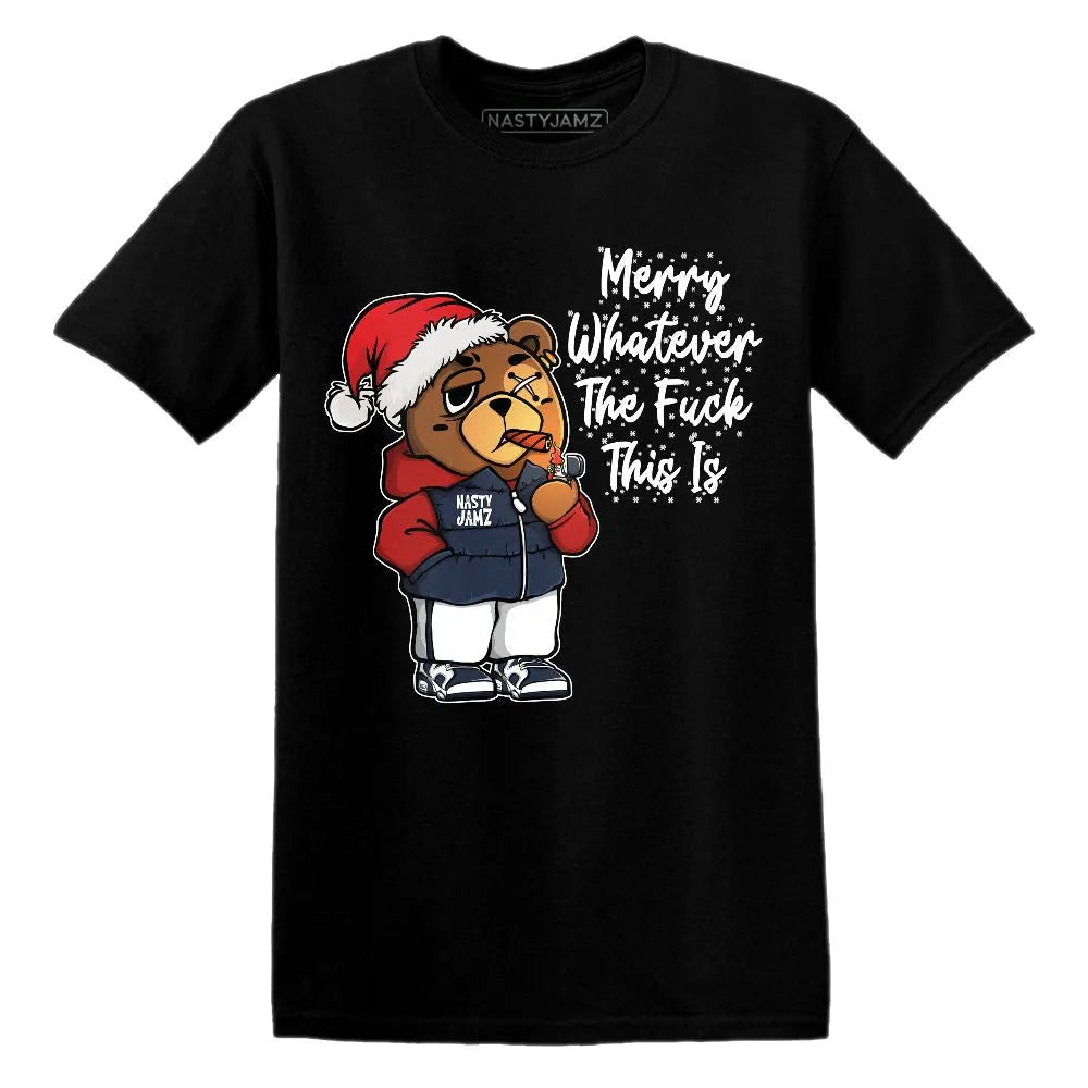 White-Navy-6s-NastyJamz-T-Shirt-Match-Merry-Whatever