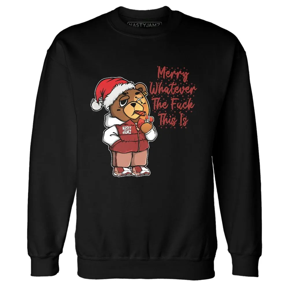 Dune-Red-13s-NastyJamz-Sweatshirt-Match-Merry-Whatever