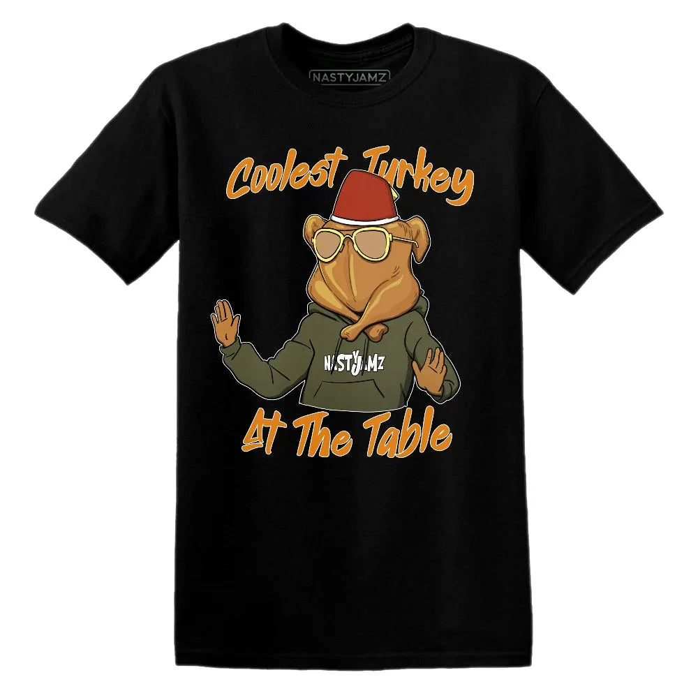 Coolest Turkey AJ 5 Olive NastyJamz Website T-Shirt 2D