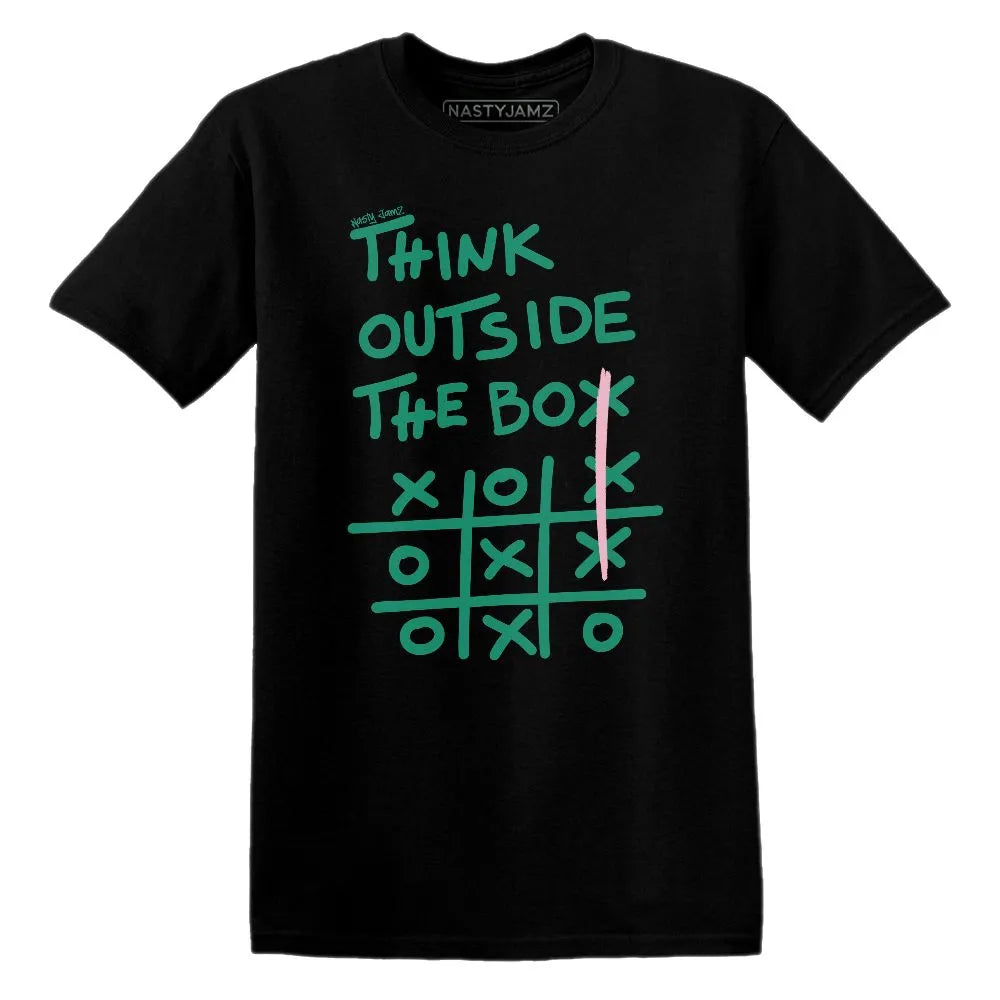 Think Outside The Box Dunk Soft Pink Malachite NastyJamz Website T-Shirt 2D