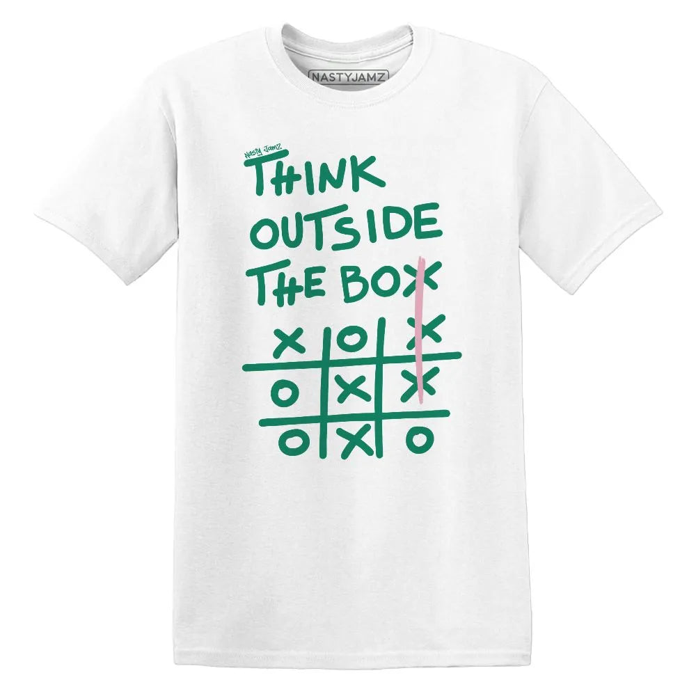Think Outside The Box Dunk Soft Pink Malachite NastyJamz Website T-Shirt 2D