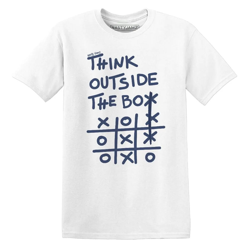Think Outside The Box AJ 11 Low Diffused Blue NastyJamz Website T-Shirt 2D