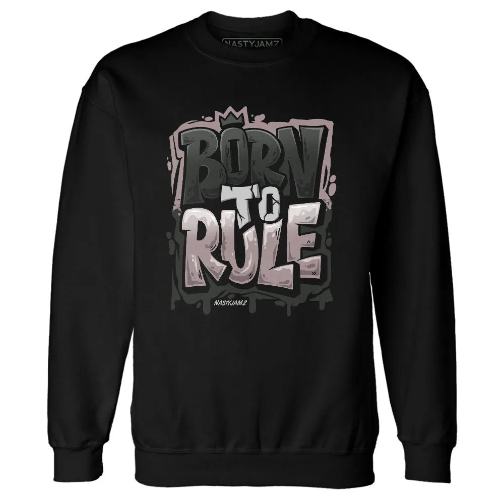 Black-Violet-Ore-3s-NastyJamz-Sweatshirt-Match-Born-To-Rule