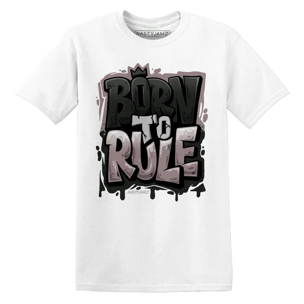 Born To Rule AJ 3 Black Violet Ore NastyJamz Website T-Shirt 2D