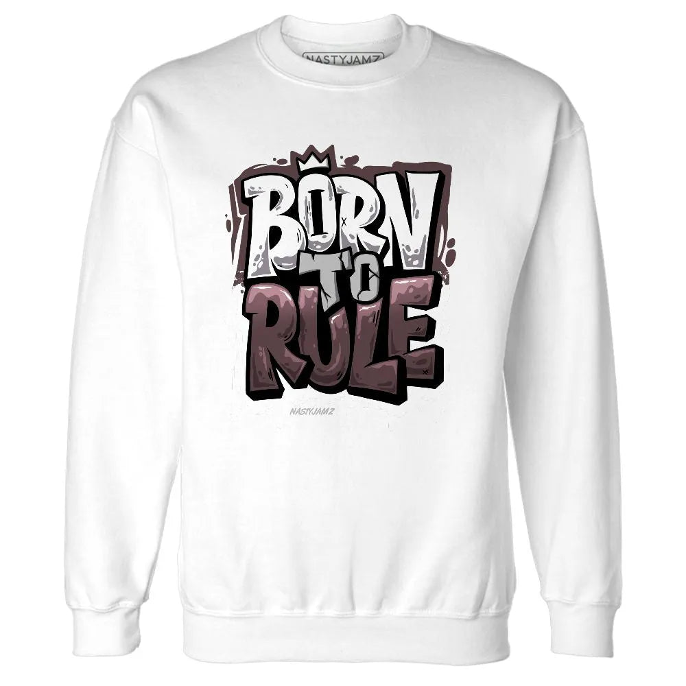 Burgundy-Crush-3s-NastyJamz-Sweatshirt-Match-Born-To-Rule