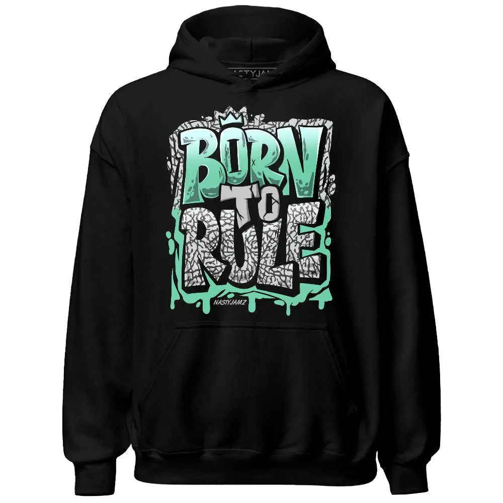 Green-Glow-3s-NastyJamz-Hoodie-Match-Born-To-Rule