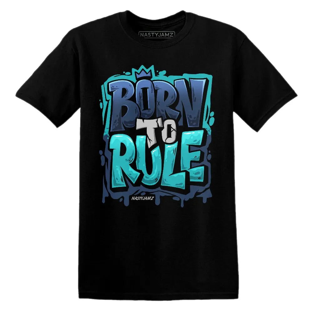 Born To Rule AM Drift Dusty Cactus Midnight NastyJamz Website T-Shirt 2D