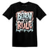 Born To Rule Dunk Arctic Orange NastyJamz Website T-Shirt 2D
