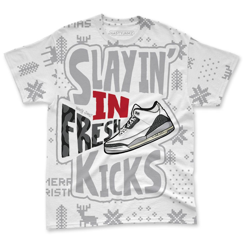 Cement-Grey-3s-NastyJamz-T-Shirt-Match-Slayin-Kicks-All-Over-Print