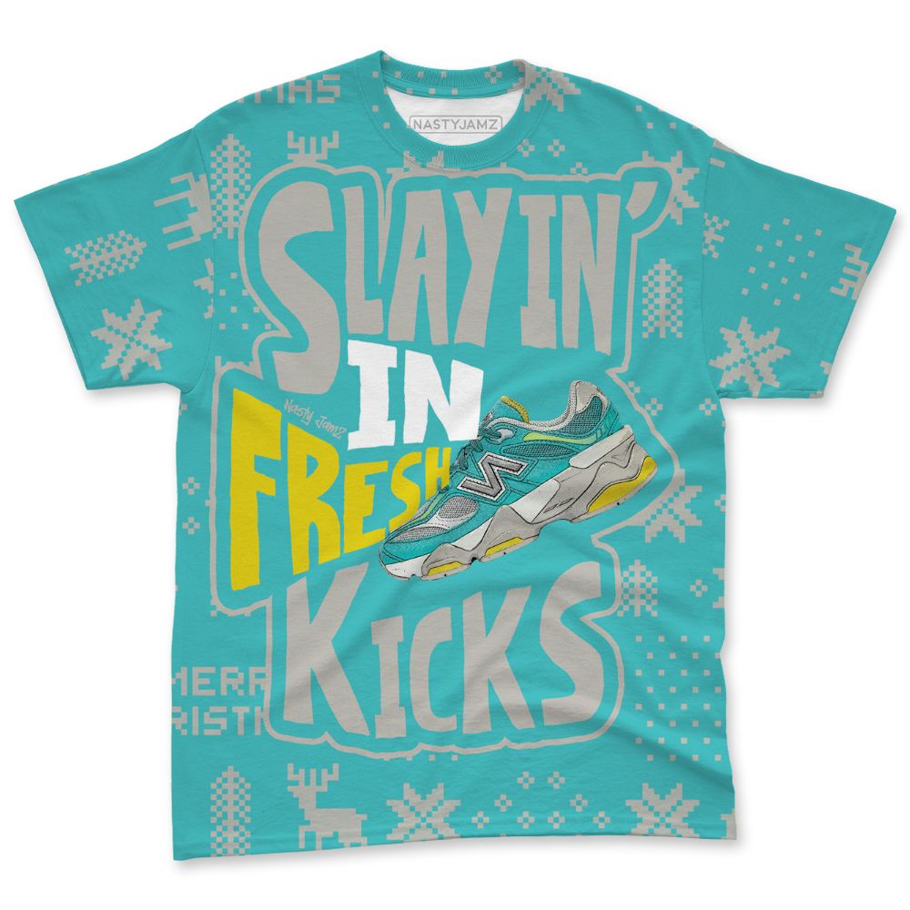 NBL-Cyan-Burst-9060-NastyJamz-T-Shirt-Match-Slayin-Kicks-All-Over-Print